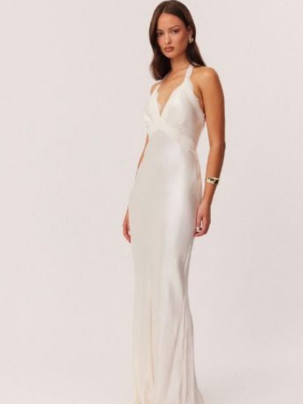 SNDYS Tonya Slip Maxi Dress - Creme